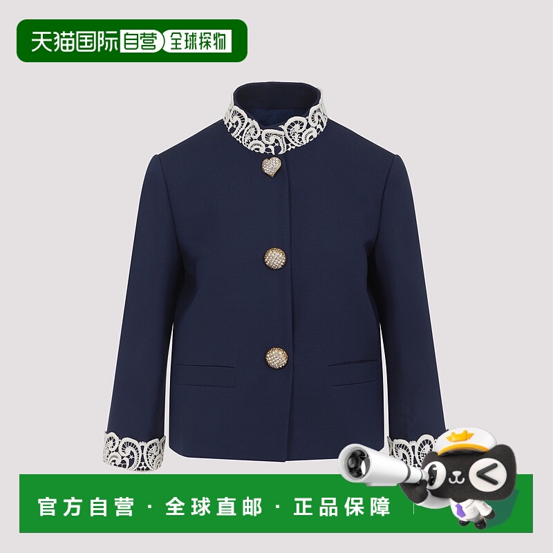 1h可退 VALENTINO 女士夹克 7B3CE3YM1CFD51 AW2025 蓝色