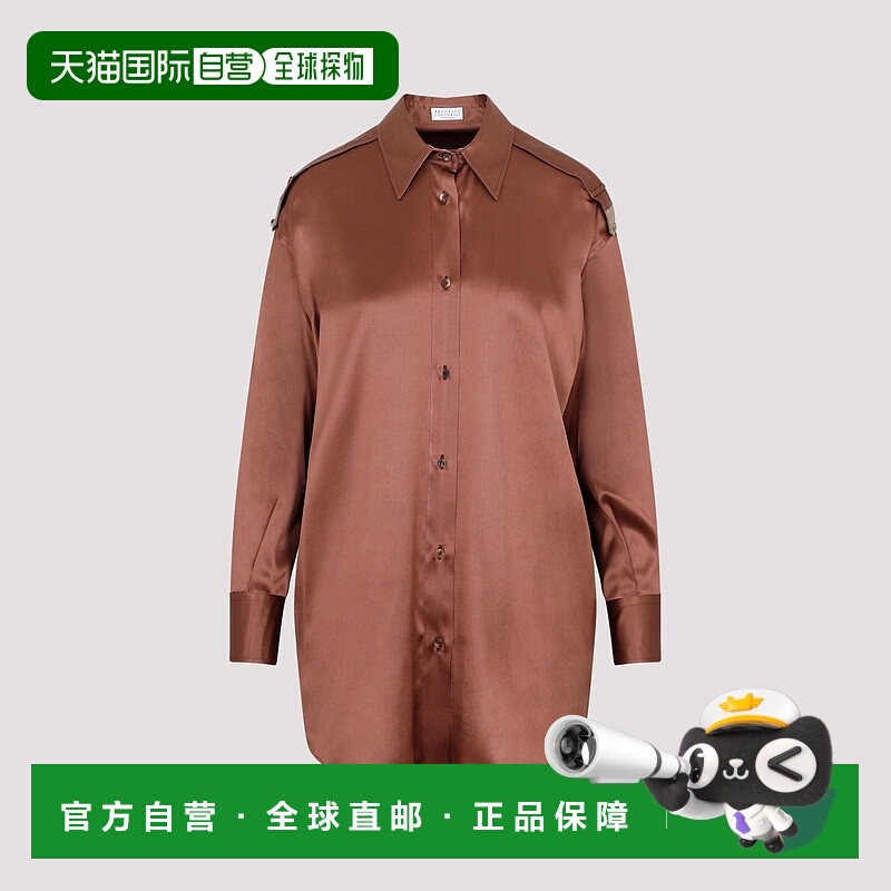 1h可退 BRUNELLO CUCINELLI 女士衬衫 MPC59RH136C8645 AW2022