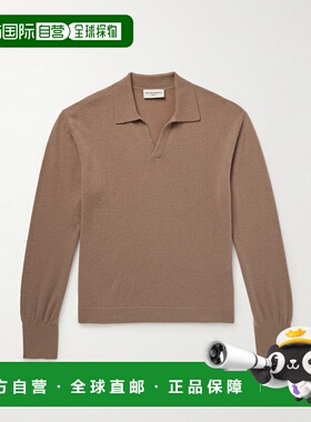 1h可退 潮奢 OFFICINE GÉNÉRALE 男士 Simone 羊绒Polo衫 S25MKNT