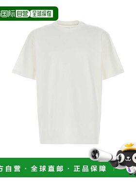 Y-3 男士T恤 KB2607COREWHITE AW2025 白色 White cotton t-shirt