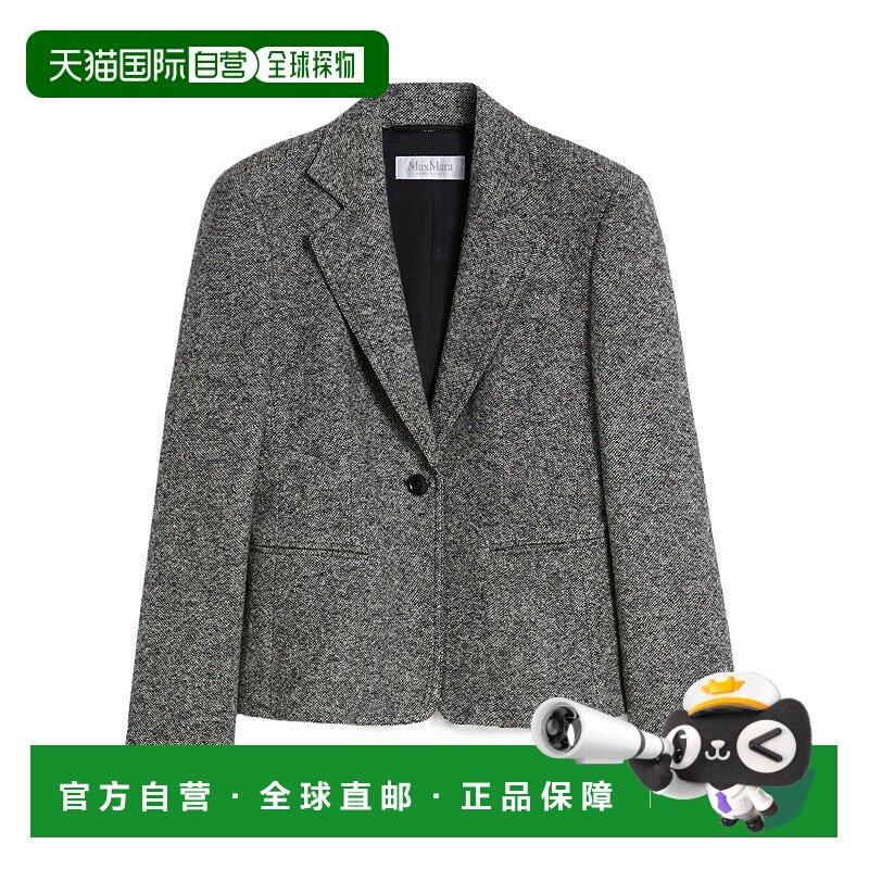 MAX MARA 女士外套 1046085206001 AW2025 灰色 长袖西装外套图片