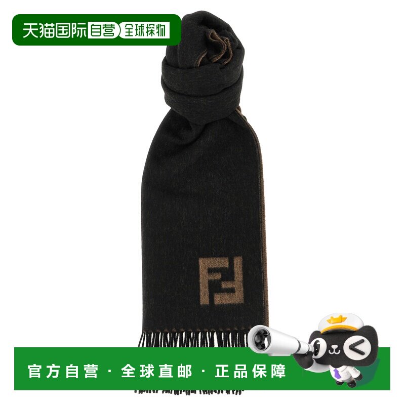 FENDI 男士围巾 FXS734AYBFF1TTF AW2025 花色 SCIARPE & FOULARD - 实物图