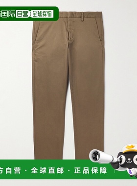 1h可退 潮奢 Nn07 男士 'Theo' 1420 锥形有机棉混纺斜纹布斜纹棉