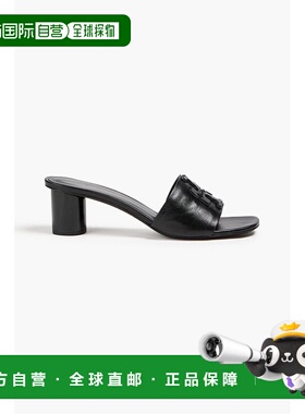 潮奢 Tory Burch 托里 伯奇 女士 嵌花皮质凉拖 147130006PERFECT