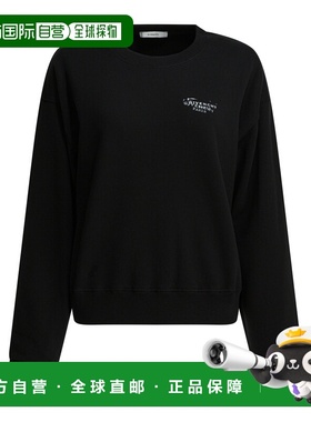 GIVENCHY 女士卫衣 BWJ04UP7A7001 CO 黑色 Sweatshirt with logo