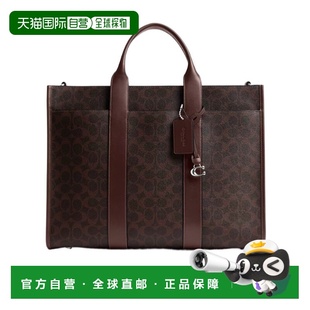 手提包 CY772MPL AW2025 1h可退 Wesley 男士 深棕色 标志性 COACH