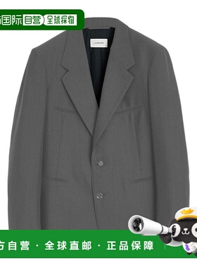 LEMAIRE 男士西服 JA1075LF414BL720 SS2025 灰色 单排扣西装外套