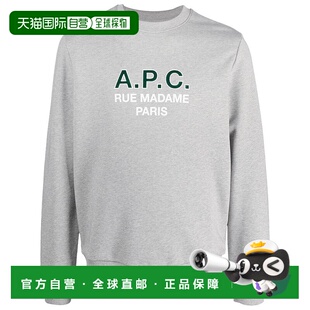 男士 长袖 卫衣 灰色 AW2023 COEZDH27758PLA A.P.C.