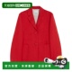 MAX SS2025 MARA 1h可退 女士西服 9041025306004 红色 单排扣西