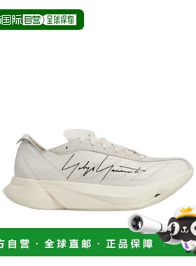 Y-3 男士运动鞋 JR4206 AW2025 白色 Adios Pro 运动鞋