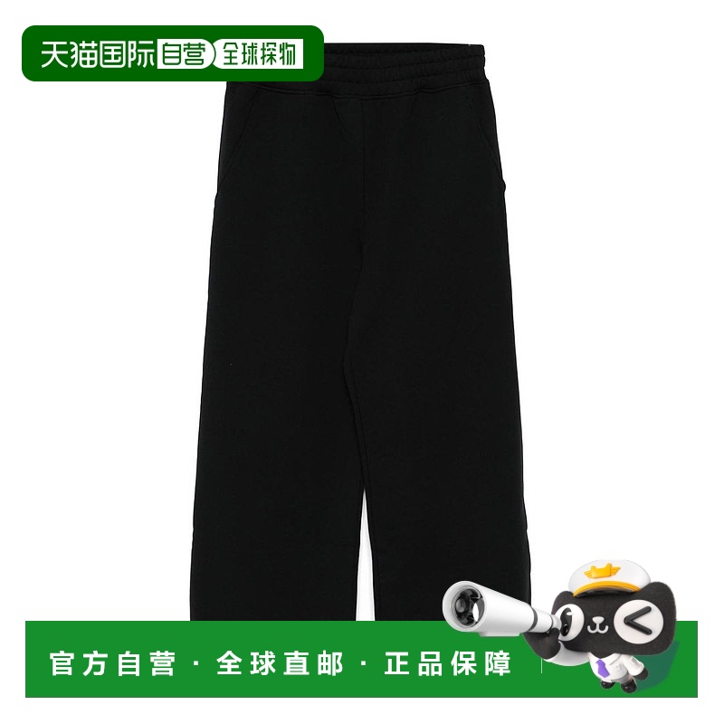 MOSCHINO 女士短裤 A033055280555555C AW2024 黑色卫裤休闲裤