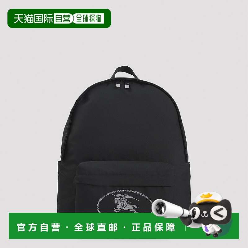 1h可退 BURBERRY 男士双肩包 8111330A118 AW2025 黑色 ORKNEY ZI