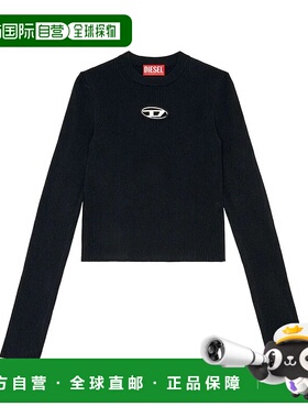 DIESEL 女士T恤 A153280DLAX9 AW2025 黑色 Diesel 