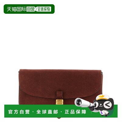 PINKO 女士单肩包 105349A0F6R49Q SS2026 酒红色 Saddle Flat Me