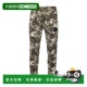 男士 绿色 休闲裤 MONCLER 8H72400829HN830 AW2020 Camo Sweatpan