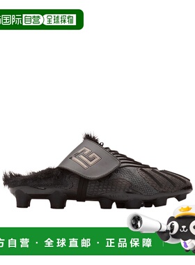 BALMAIN 男士足球鞋 FM1VJ397TKRT0PA AW2025 黑色 Half Time 休