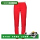 潮奢 舒适时尚 Burberry 女士 1h可退 red红色 巴宝莉 休闲长裤