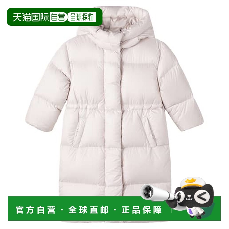1h可退 潮奢 il gufo 女童 连帽羽绒服童装 beige米色 舒适时尚