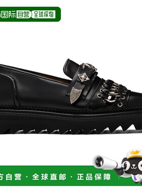 1h可退 潮奢 Toga Pulla 女士 黑色乐福鞋 FTGPW133009009松糕鞋