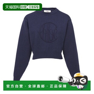 女士针织毛衣 长袖 C24AMP547304C6 黑色 毛衣 AW2024 CHLOÉ