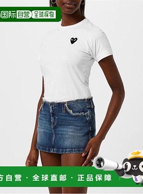 1h可退 潮奢 comme des garcons play 女士 Peeping 小号心形T恤