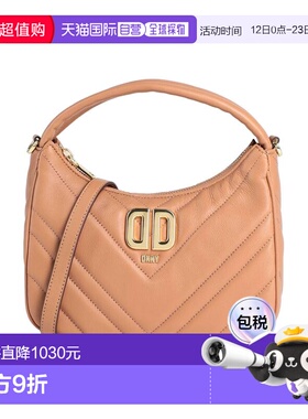 潮奢 Dkny 唐可娜儿 女士 手袋 BROWN棕色 手提包斜挎包时尚舒适