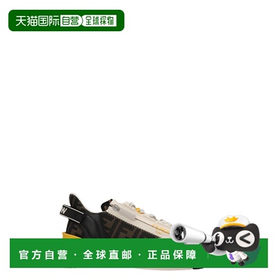 FENDI 男士休闲鞋 7E1392AJZHF1HGR AW2025 白色 SNEAKER 