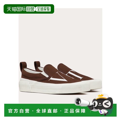 VALENTINO 男士运动鞋 2Y2S0G77VPZUY5 SS2023 棕色男鞋一脚蹬