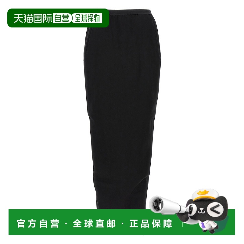 1h可退 RICK OWENS 女士半身裙 RP02E4331WST09 CO 黑色 Rick Owe