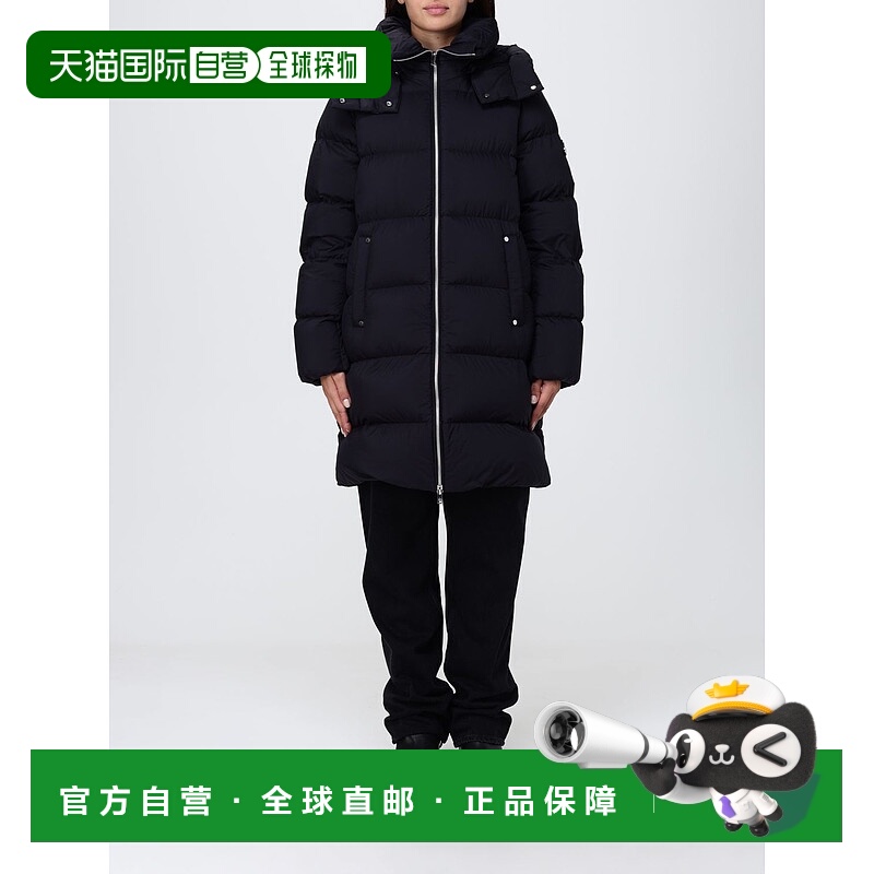 1h可退 MOOSE KNUCKLES 女士羽绒服 M35LP209292 AW2025 黑色鸭绒