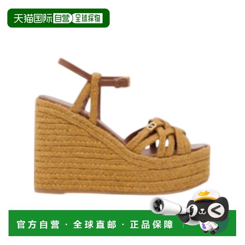 VALENTINO 女士休闲鞋 WS0PA0AQWBUP SS2026 棕色 绳编草编凉鞋