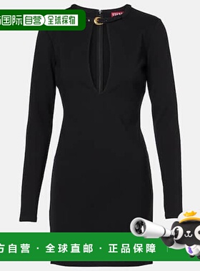 1h可退 潮奢 Staud 女士 Astor 庞特布迷你连衣裙包臀裙