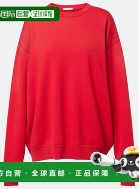 1h可退 潮奢 The Row 女士 Leora 羊绒毛衣 red红色 舒适时尚