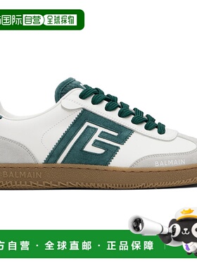 1h可退 潮奢 Balmain 巴尔曼 男士 灰白色 Swan Suede & Smooth L