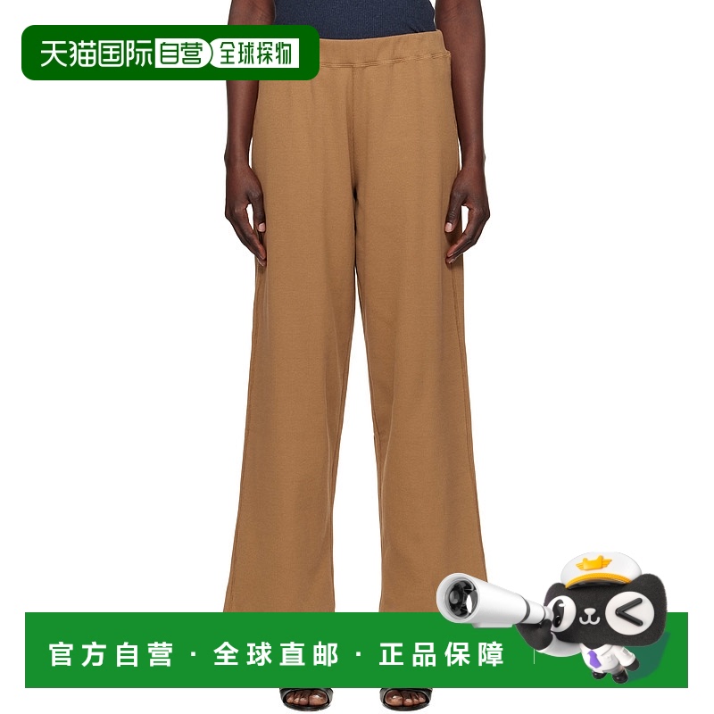 1h可退 潮奢 Baserange 女士 棕色 Camer 长裤 FCAPR休闲裤阔腿裤