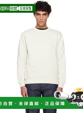 1h可退 潮奢 A.P.C. 男士 灰白色 Standard Grand VPC 套头衫 COH