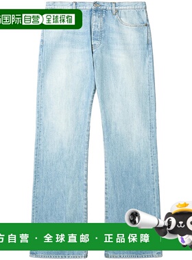 OFF-WHITE 男士牛仔裤 SS2025 OMYA18JS25DEN0014600直筒裤