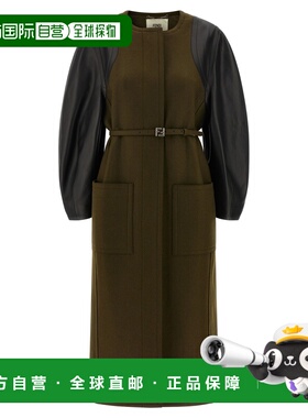 1h可退 FENDI 女士外套 FF6150AJ0KF1T6G AW2025 棕色