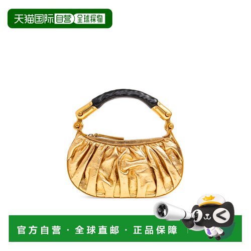 BALMAIN 女士手提包 GN1BS027LOLM1KA SS2026 棕色 Ebene 手提包