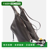 潮奢 女士 Acne 1h可退 Studios 艾克妮 Brenta 皮质短靴高跟