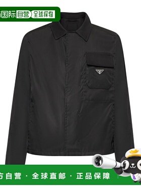 PRADA 男士夹克 SGC82816HHSOOOF0002 SS2025 黑色