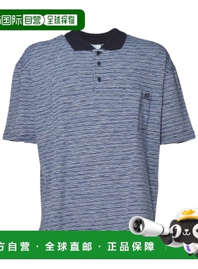 ETRO 男士T恤 MRMD001599JR503S9880 SS2025 蓝色短袖