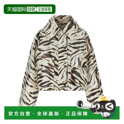 GANNI 女士外套 A1130009135 AW2026 花色 PRINTED LAMINATED COT