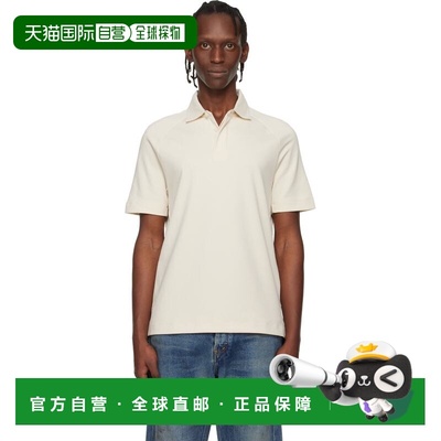 1h可退 潮奢 BOSS 波士 男士 灰白色 Raglan Polo 衫 50553842