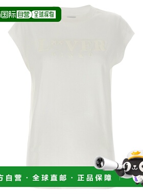 PINKO 女士T恤 104603A2D1Z05 SS2025 白色 Marrakech T-Shirt