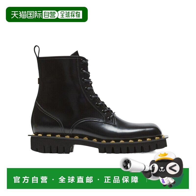 1h可退 奢淘 Balmain 光面皮革军靴 男 GM1TA387LSPZ男鞋厚底鞋