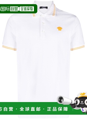 VERSACE 男士T恤 10139101A098601W000 AW2025 白色范思哲