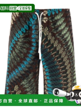 MARCELO BURLON 男士短裤 CMCB081S23FAB0016055