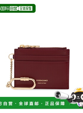 SALVATORE FERRAGAMO 女士卡包 220868PORTACARTE779951BORGOGNA