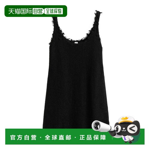 TOTEME 女士连衣裙 262WRT0798YA0161001 SS2026 黑色吊带